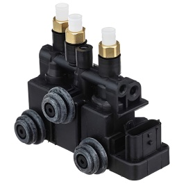 Блок клапанов пневмоподвески передний AirBagit для Range Rover Velar L560 (2017-2021)